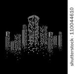 vector of graphical urban...