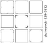 vector decorative frames