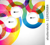 abstract background with vector ...