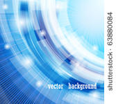vector techno abstract blue...