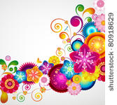 gift festive floral design...