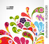 splash of floral and ornamental ...