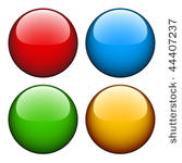 vector glossy buttons