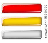 vector glossy buttons