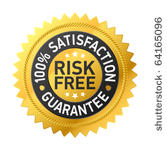 risk free guarantee label....