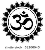 vector om sanskrit symbol