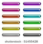 glassy web buttons