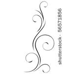 abstract swirly decoration