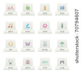 file extensions icons with...