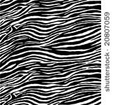 zebra skin vector  seamless...