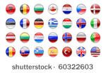 vector illustration of round...