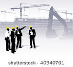 architects on a construction...
