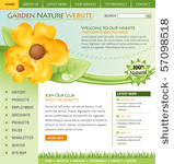 a green nature flower internet...