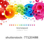 abstract vector colorful...