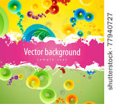 abstract vector colorful...