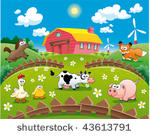 farm illustration. funny...