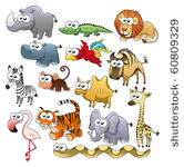 savannah animal family. funny...