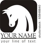 an iconic horses head emblem