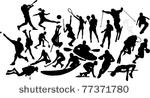 twenty two sports silhouettes