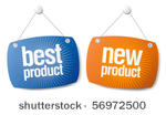 new best product signs set