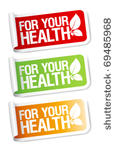 for your health  vital stickers ...