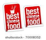 best chinese food stickers set.