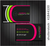 business cards set 22