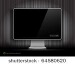 vector digital lcd monitor