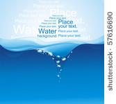 water background.  vector...