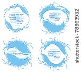 collection of  water frames....