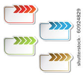 vector arrow labels