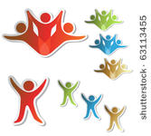 vector human symbols