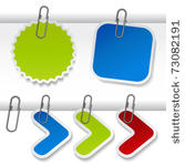 vector advertising labels with...