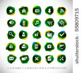 web icons with transparency...