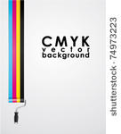 cmyk vector background. print...