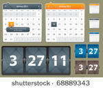 illustration of calendar and...