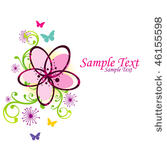 flower fantasy vector