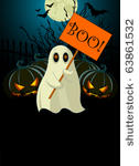 halloween  invitation  of very...
