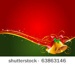 christmas background with...