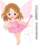 illustration of cute little...