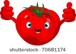 illustration of a tomato...