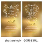 save the date. invitation card