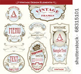 vintage design elements