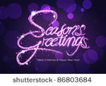 season's greeting greeting card ...