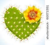 thorny heart. vector thorny...