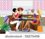 girlfriends at lunch