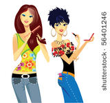 girls smarten up