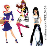 pretty fashion female