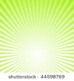 green sunburst background