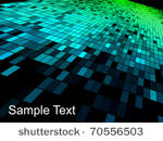 abstract square pixel mosaic...